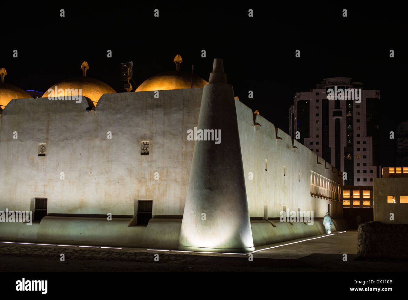 Il Qatar membro Grande Moschea, Doha Foto Stock