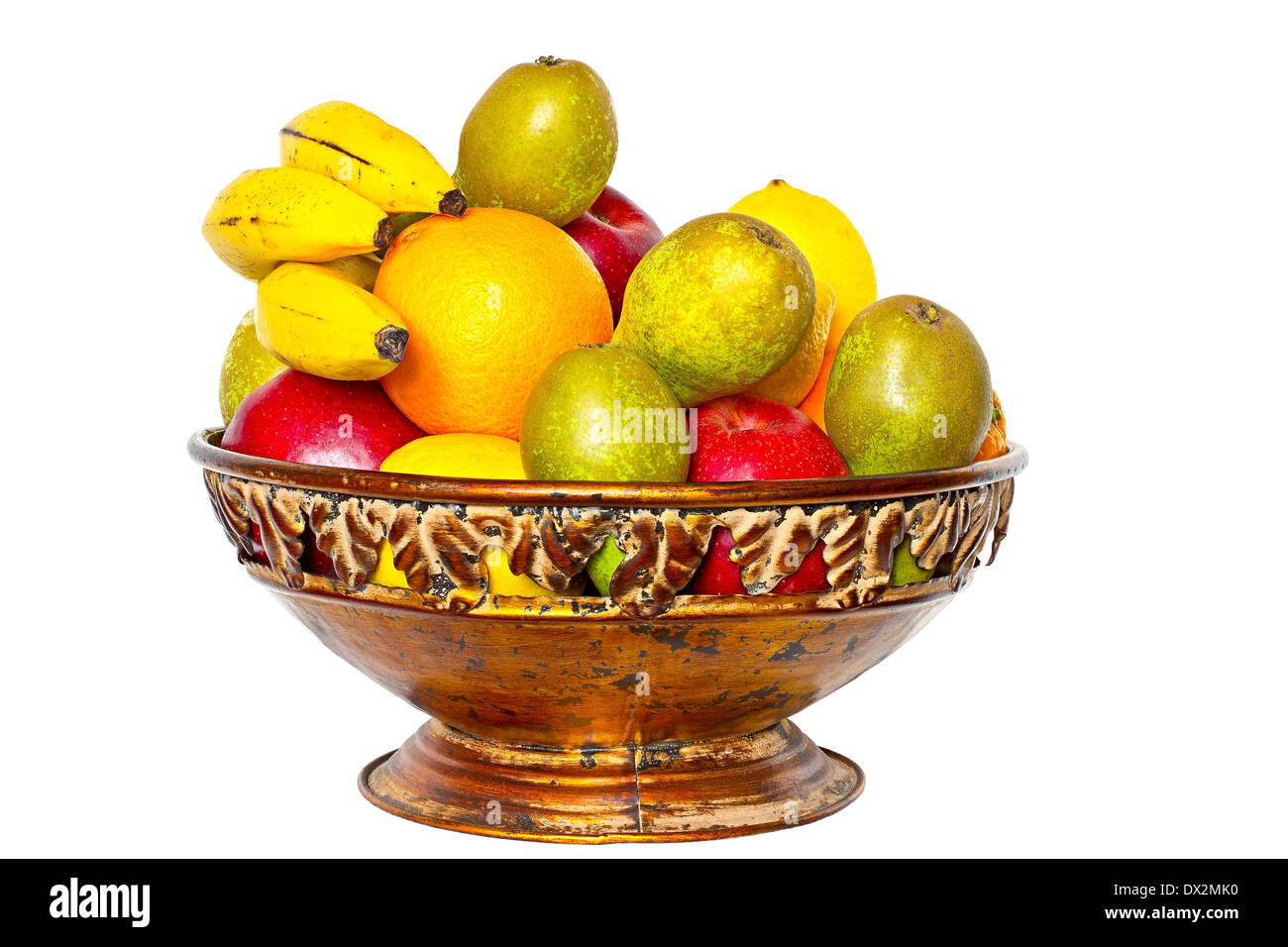 Frutti nel recipiente Foto Stock