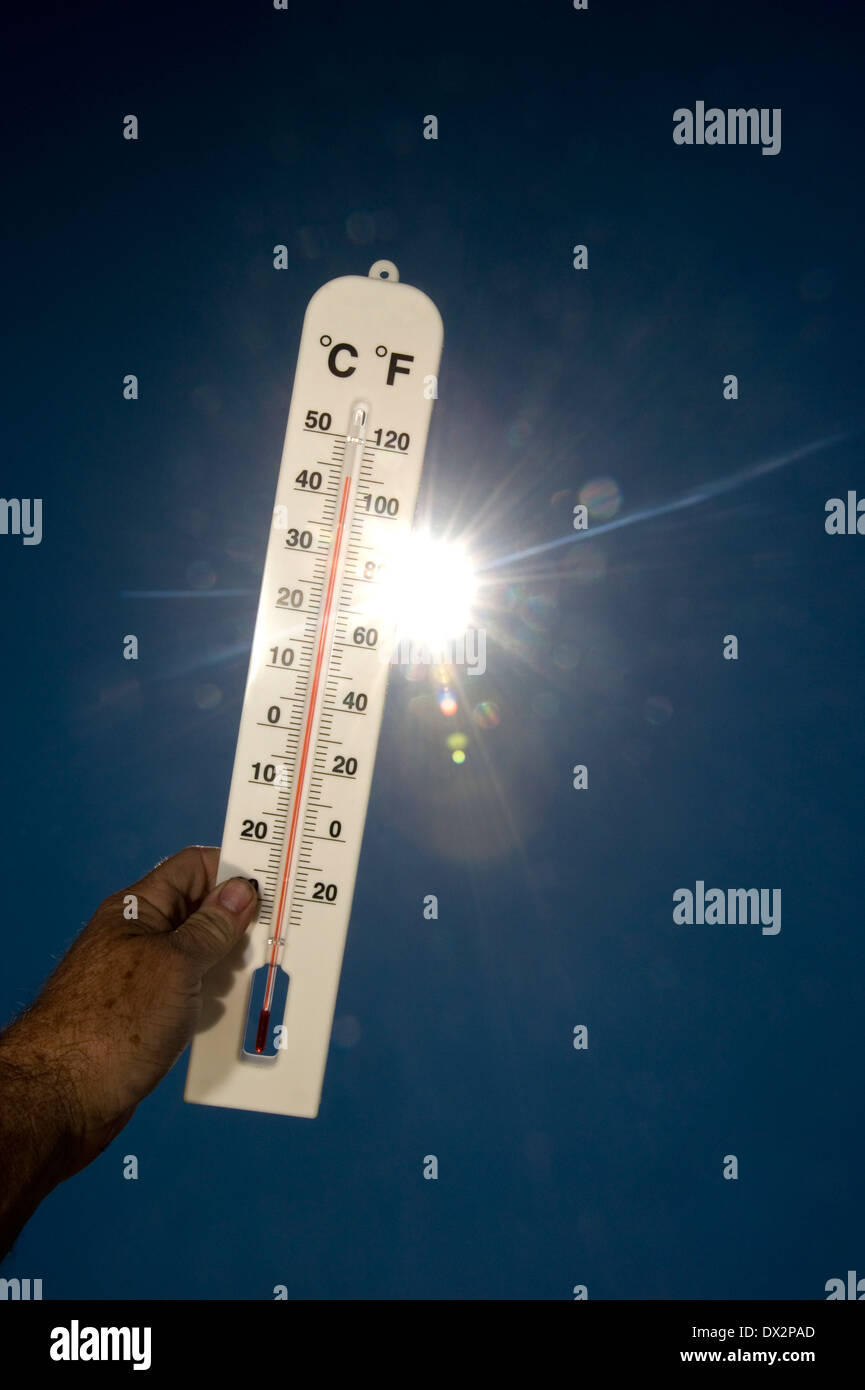 giornata calda Foto Stock