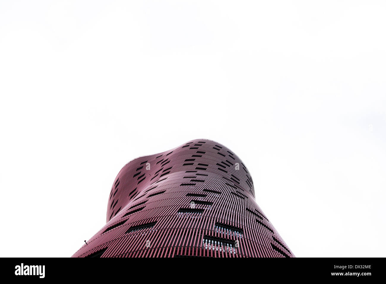 Hotel Porta Fira, Hospitalet de Llobregat, Barcelona, Spagna. Edificio di Toyo Ito Foto Stock