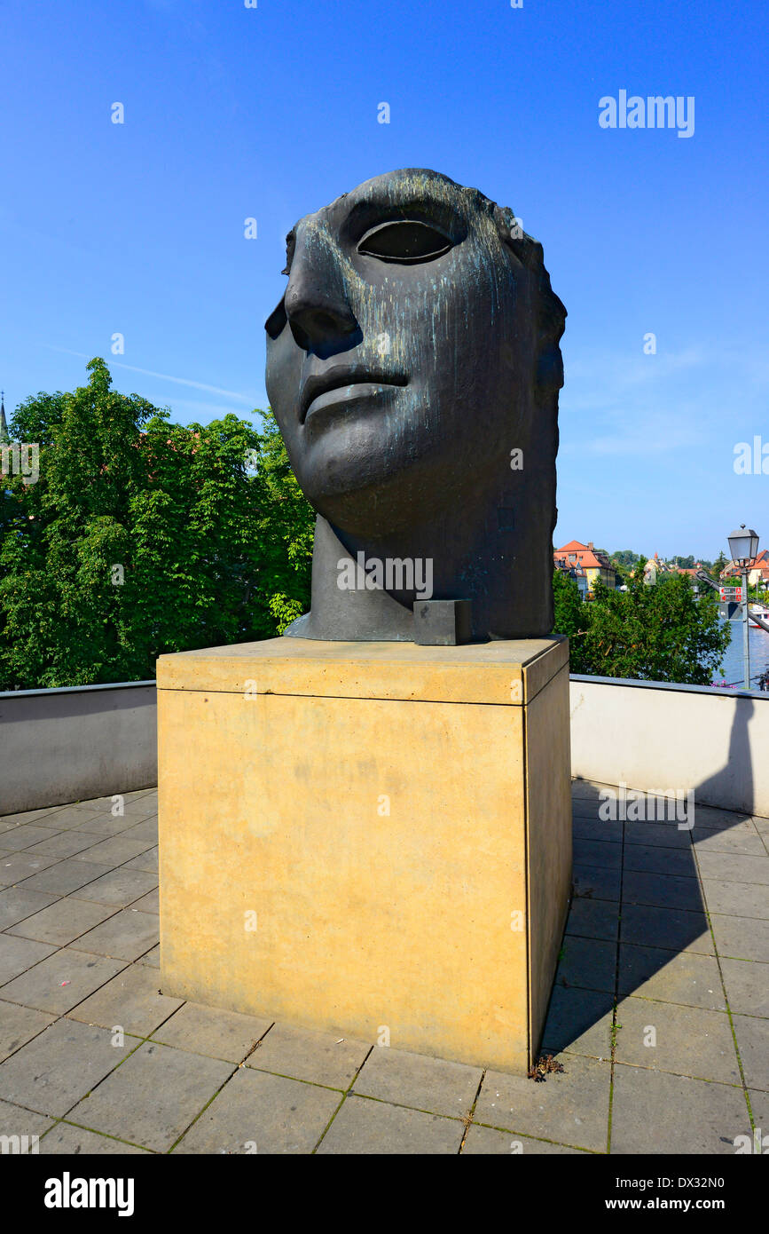 Igor Mitoraj scultura Bamberg Germania Deutschland DE Baviera UNESCO Foto Stock