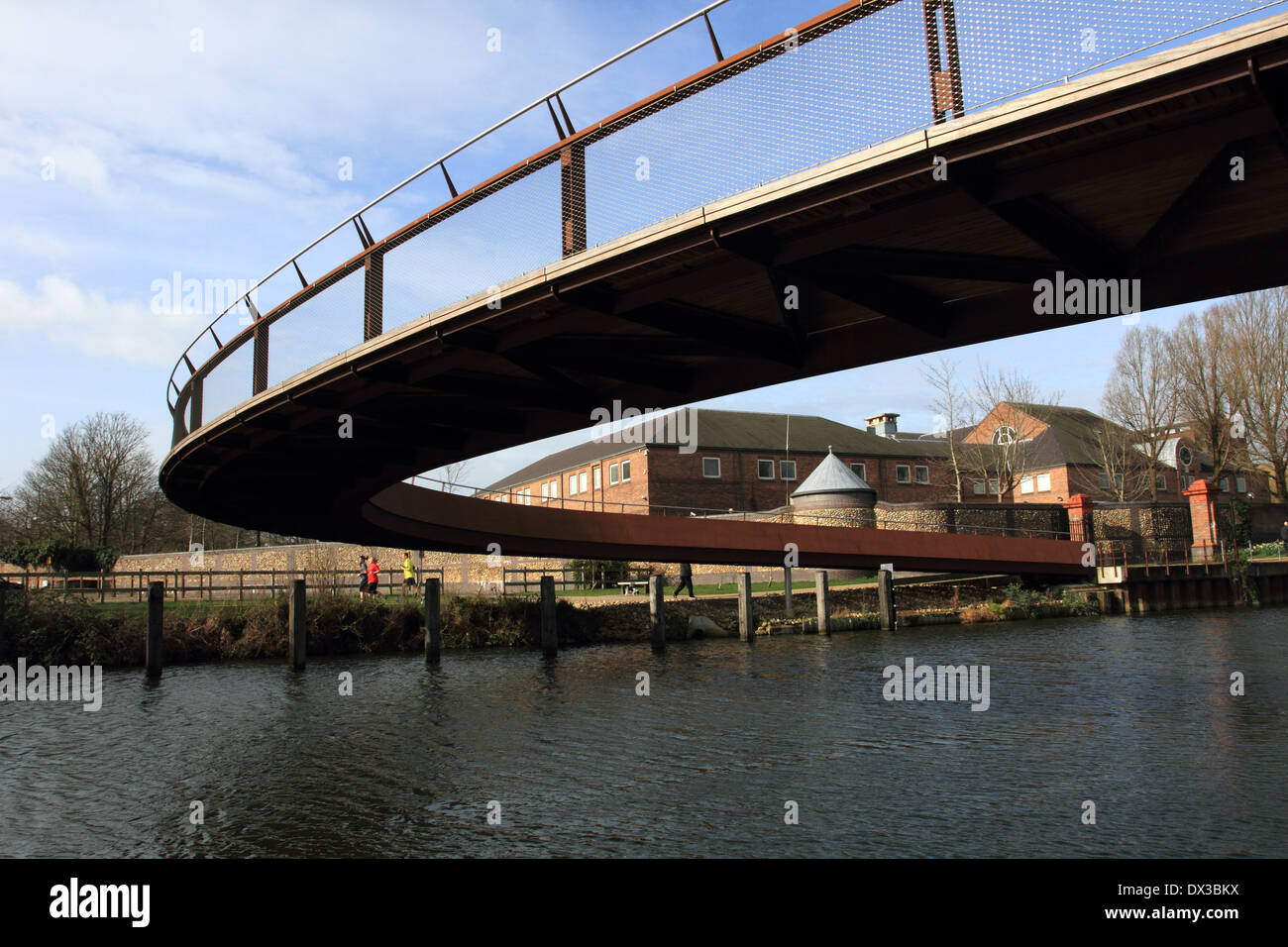 Jarrold Bridge, città di Norwich, Norfolk, Regno Unito Foto Stock