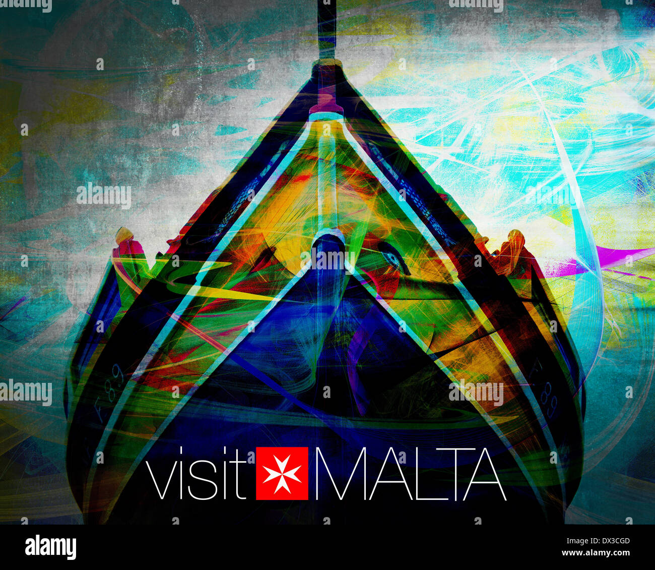 MT - Malta: visita Malta concetto Foto Stock
