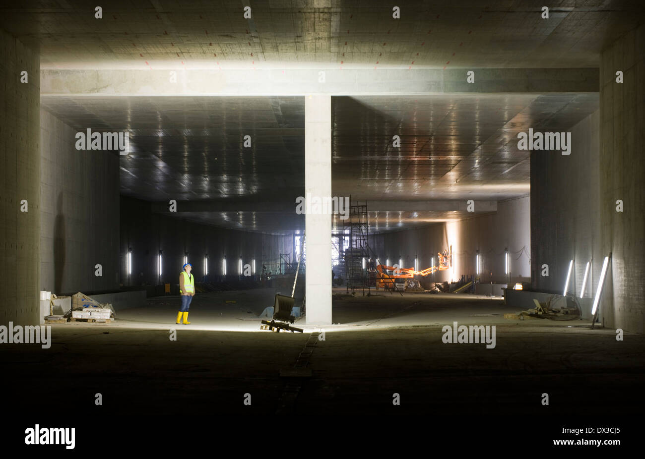 La stazione Shell BBI Foto Stock