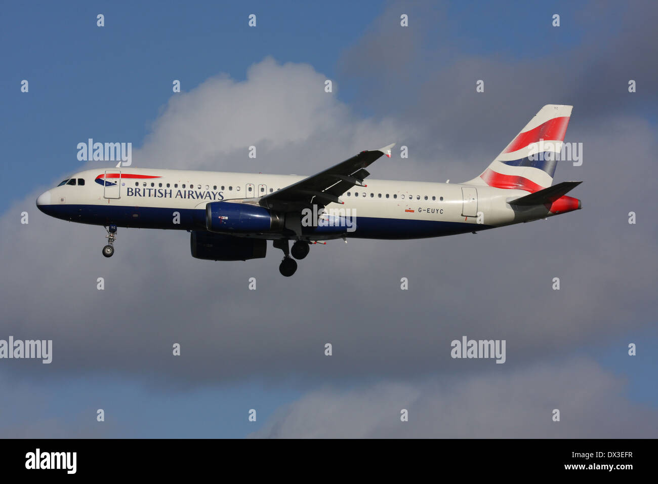 BA BRITISH AIRWAYS Airbus A320 Foto Stock