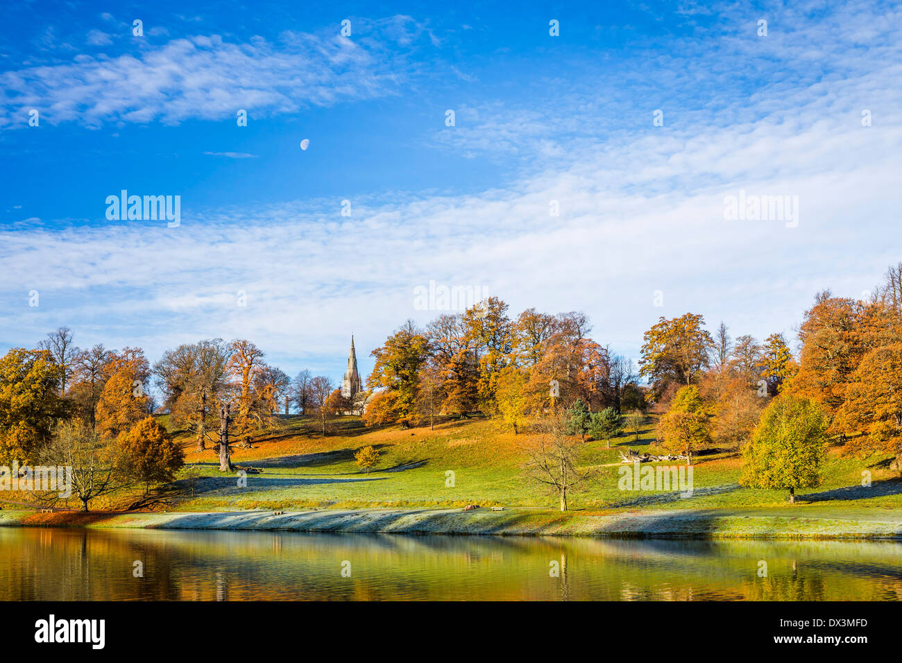 Studley Royal Park, Ripon, North Yorkshire. Foto Stock