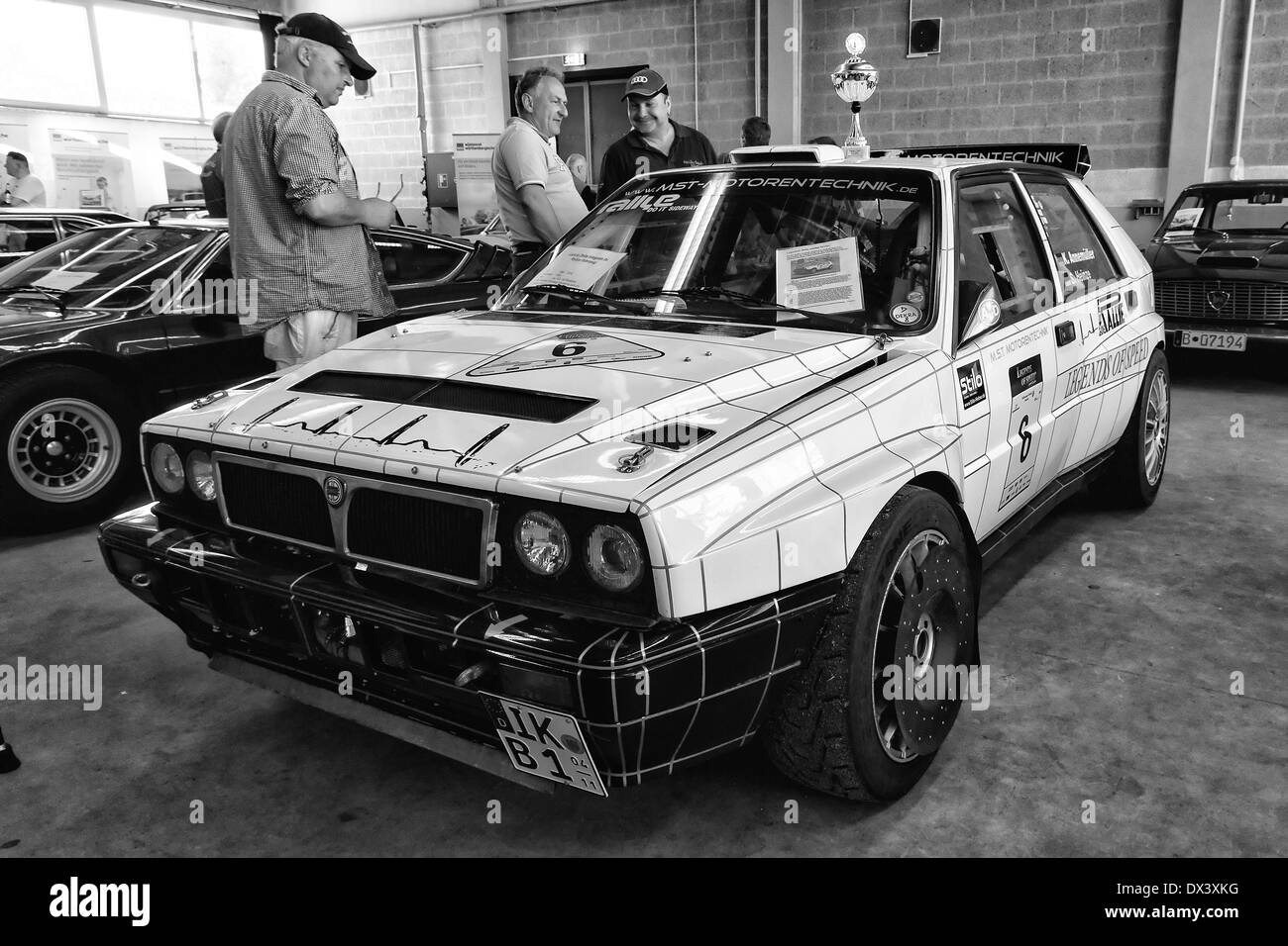 Auto sportiva Lancia Delta Hf Integrale 8V Foto Stock