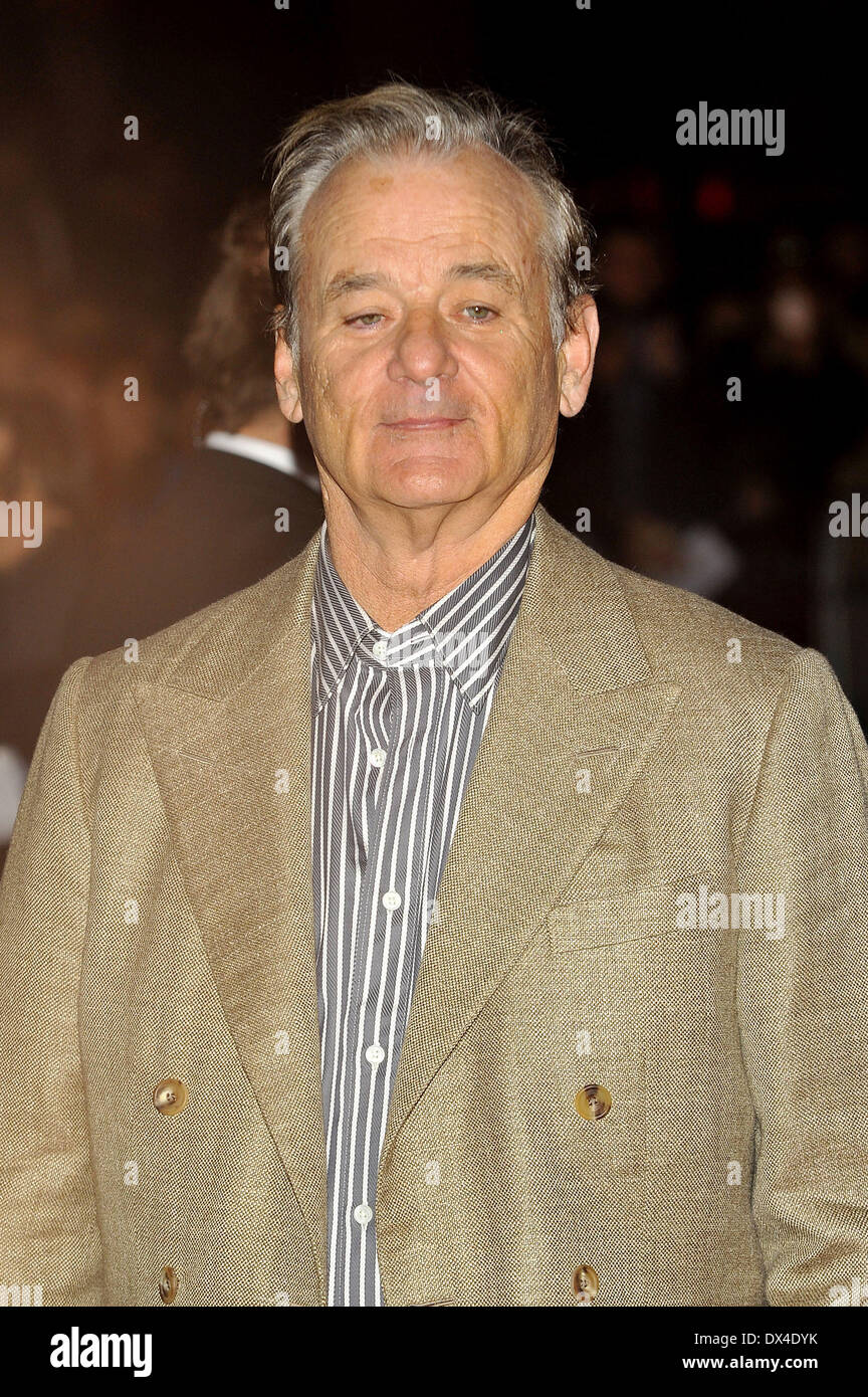 Bill Murray, alla cinquantaseiesima BFI London Film Festival - 'Hyde Park On Hudson' all'Empire Leicester Square. Londra, Inghilterra - 16.10.12 con: Bill Murray, dove: Londra, Regno Unito quando: 17 Ott 2012 Foto Stock