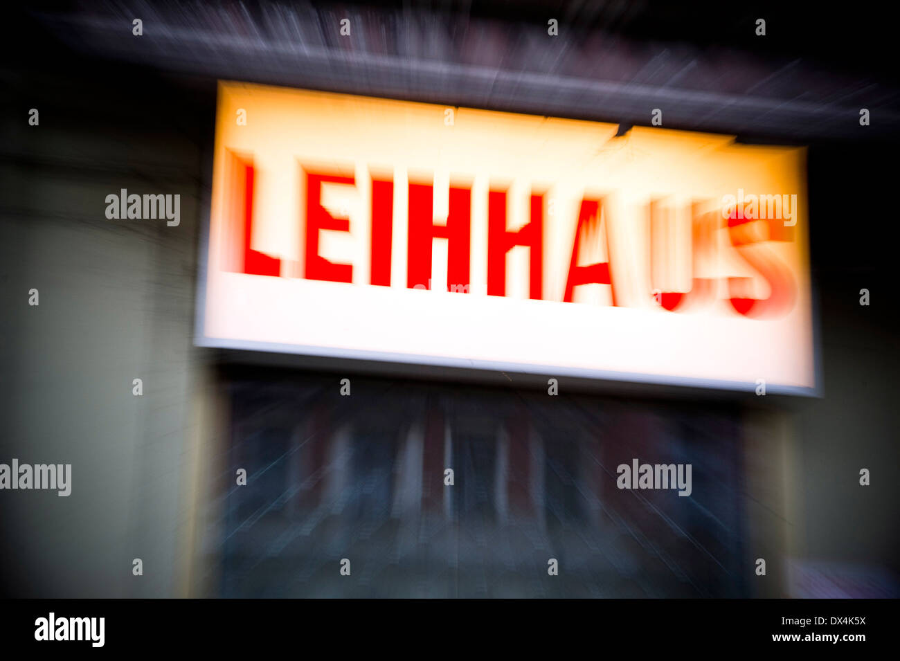 Monte di pietà Foto Stock