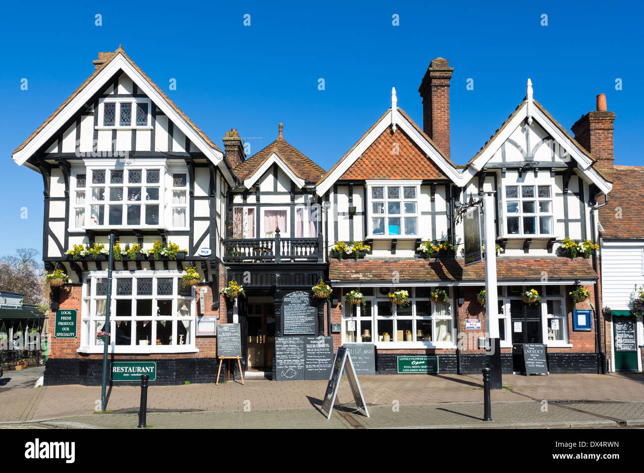 George & Dragon High Street Headcorn Kent Foto Stock