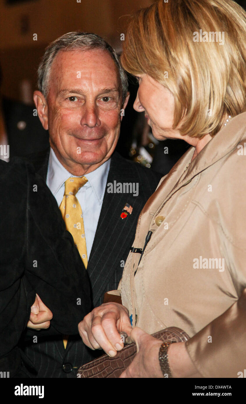 Martha Stewart e Sindaco Michael Bloomberg primo annuale America realizzati Awards in Vanderbilt Hall presso il Grand Central Terminal F Foto Stock
