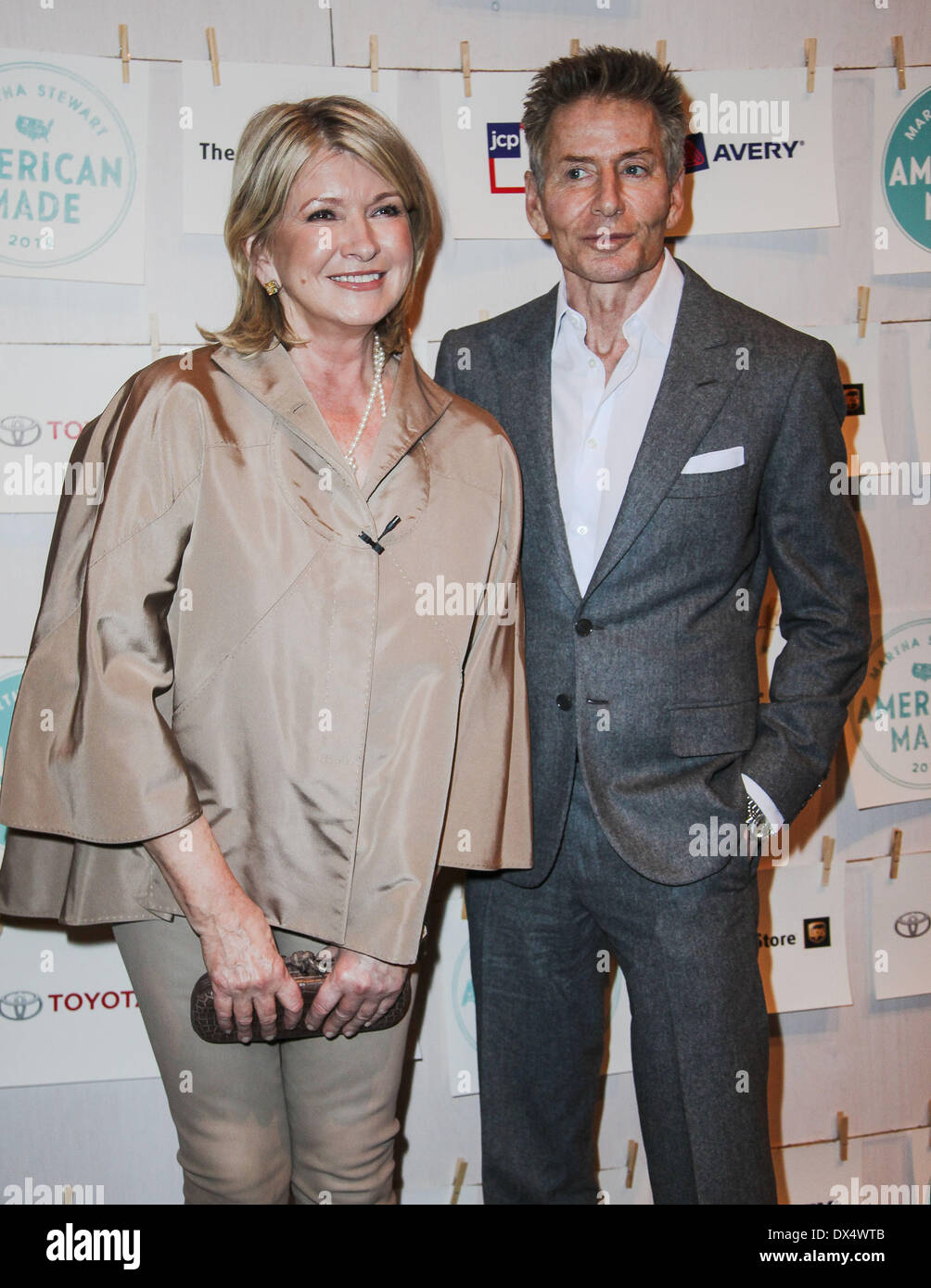 Martha Stewart e Calvin Klein prima annuale America realizzati Awards in Vanderbilt Hall presso il Grand Central Terminal con: M Foto Stock