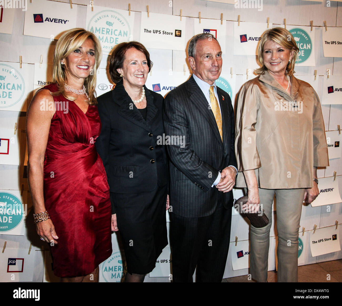 Il sindaco Michael Bloomberg e Martha Stewart prima annuale America realizzati Awards in Vanderbilt Hall presso il Grand Central Terminal F Foto Stock