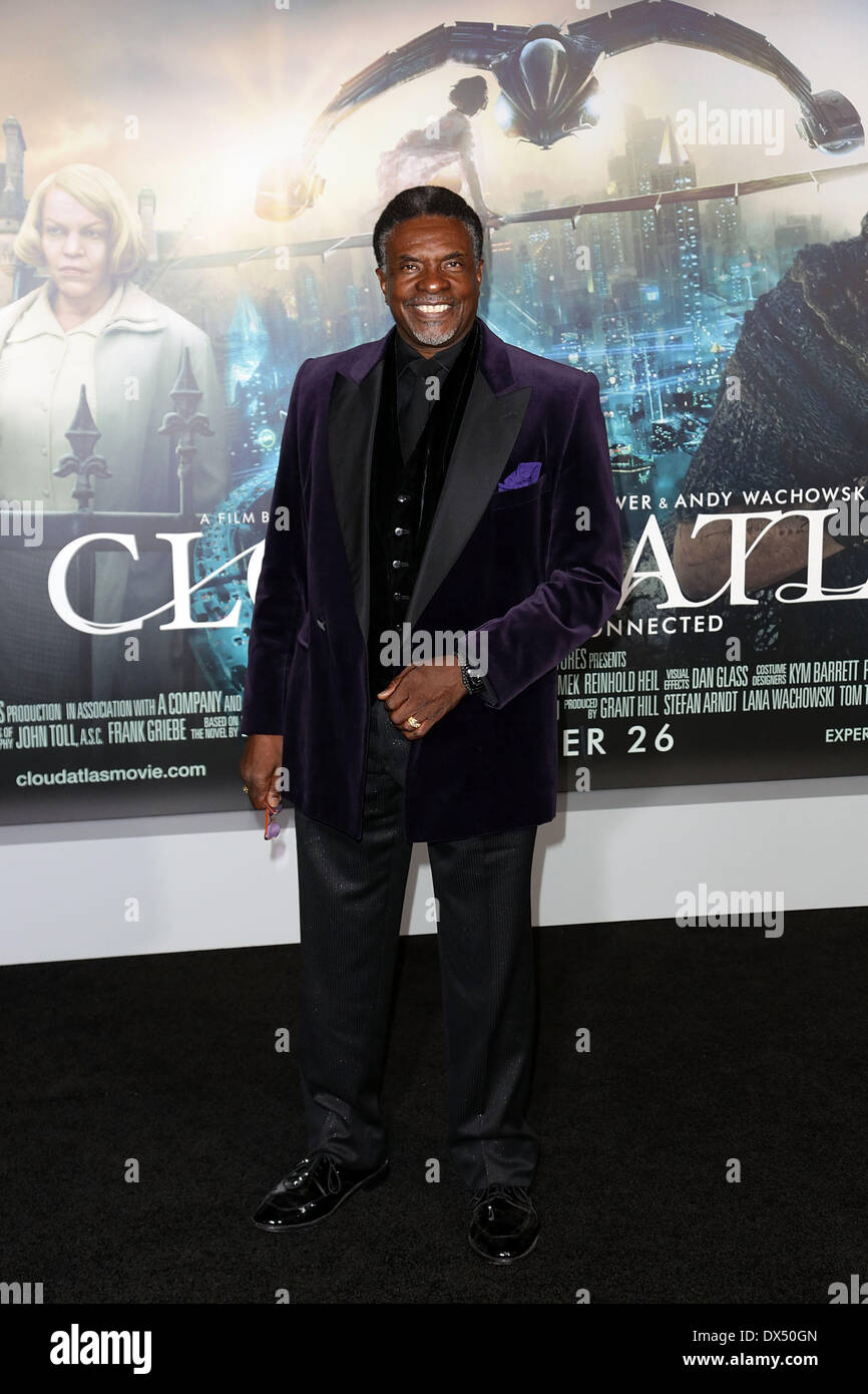 Keith David Premiere di 'Cloud Atlas' a Grauman's Chinese Theatre Hollywood, California - 24.10.12 con: Keith David dove Foto Stock