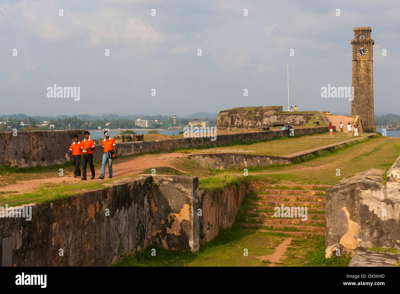 Forte Galle, Divisione Pettigalawatta, Galle, sud della provincia, Sri Lanka Foto Stock