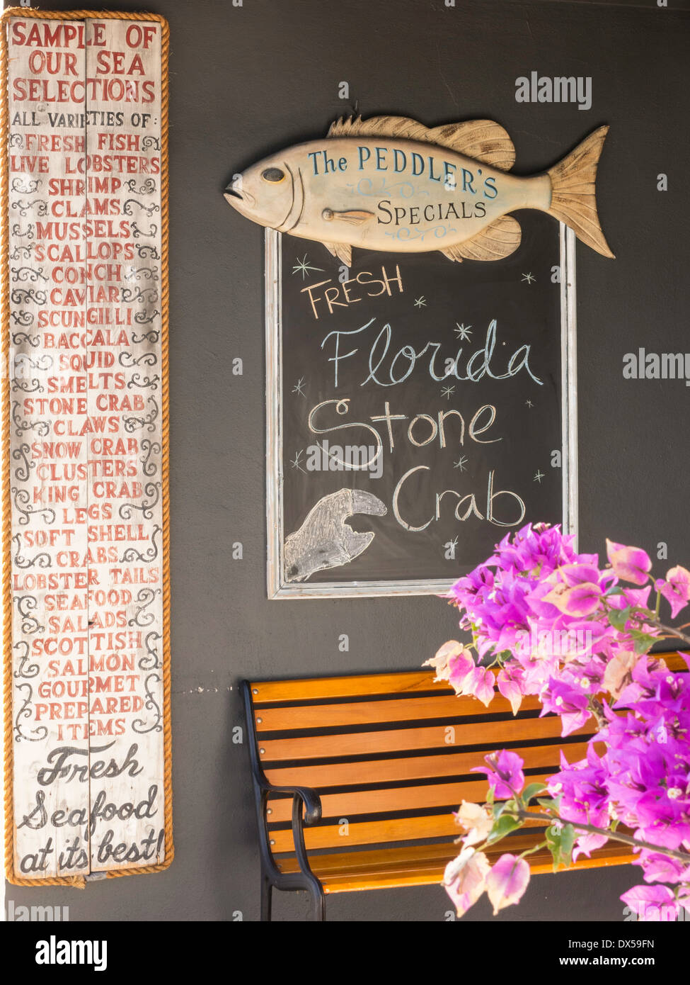 Il pesce Peddler Est, Fort Lauderdale, FL Foto Stock