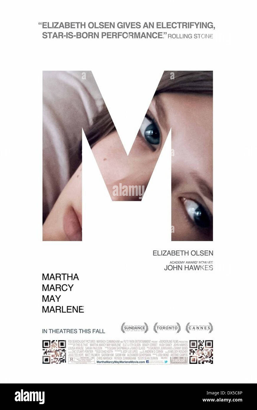 MARTHA MARCY PUÒ MARLENE (2011) Elizabeth OLSON SEAN DURKIN (DIR) RACCOLTA MOVIESTORE LTD Foto Stock