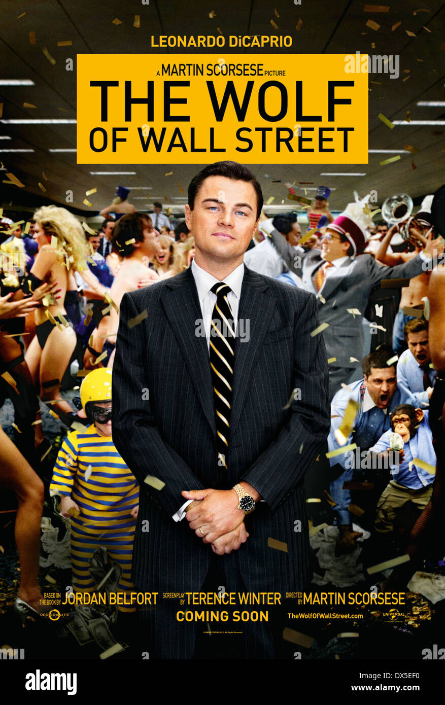 Il lupo di Wall Street (2013) Leonardo dicaprio MARTIN SCORSESE (DIR) RACCOLTA MOVIESTORE LTD Foto Stock