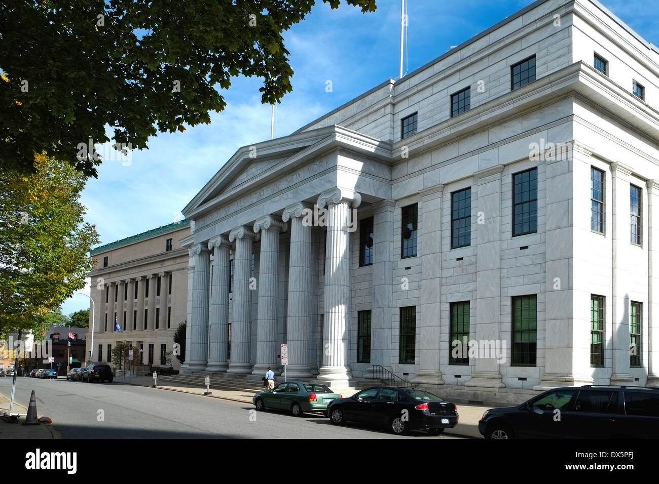 Stato corte di appello presso la capitale Albany New York NY Foto Stock