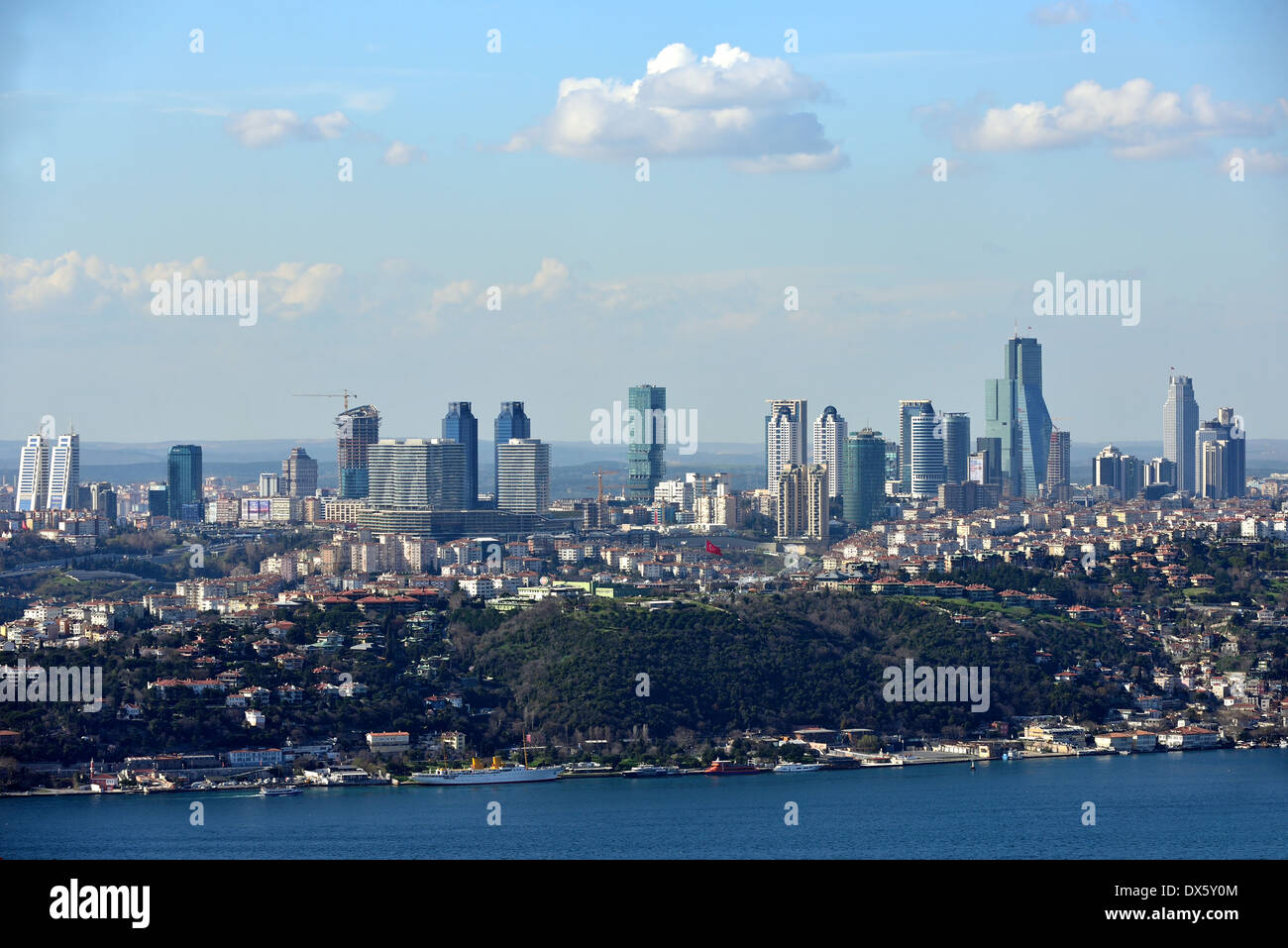 Grattacielo a Istanbul Foto Stock