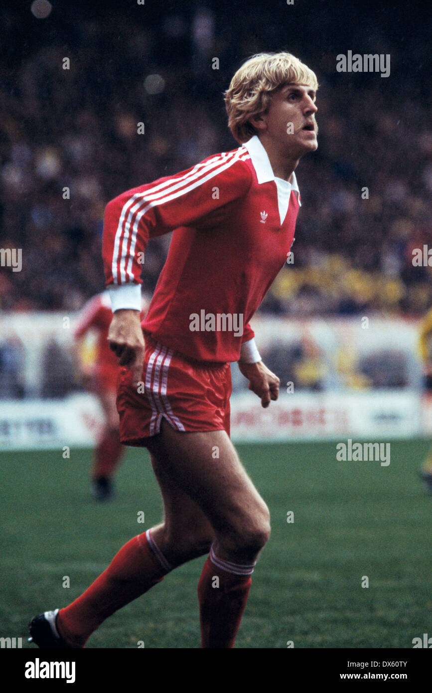 Calcio, Bundesliga, 1978/1979, Westfalen Stadium, Borussia Dortmund contro 1. FC Colonia 0:0, scena del match, Herbert Hein (FC) Foto Stock