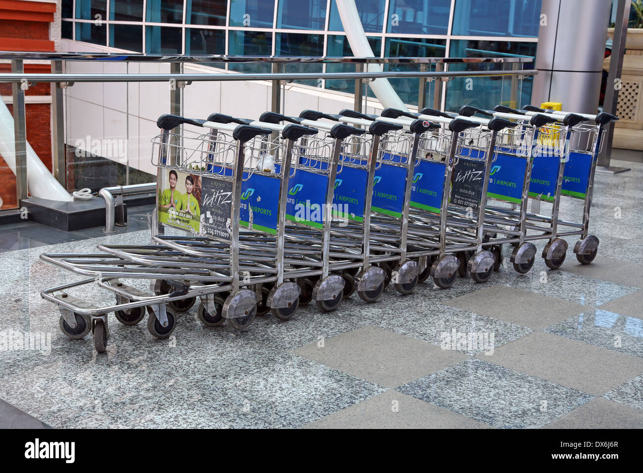 Bali Ngurah Rai International airport, Denpasar, Bali, Indonesia Foto Stock