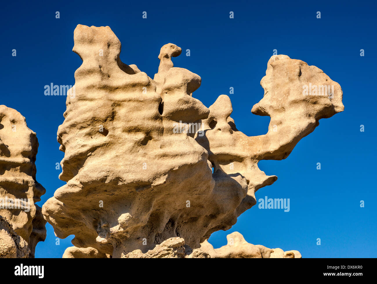 Il cammello, siltstone rock formazione al fantasy canyon, vicino primaverile, Utah, Stati Uniti d'America Foto Stock