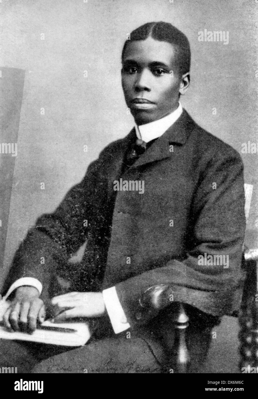 Paolo DUNBAR (1872-1906) poeta afro-americana circa 1890 Foto Stock