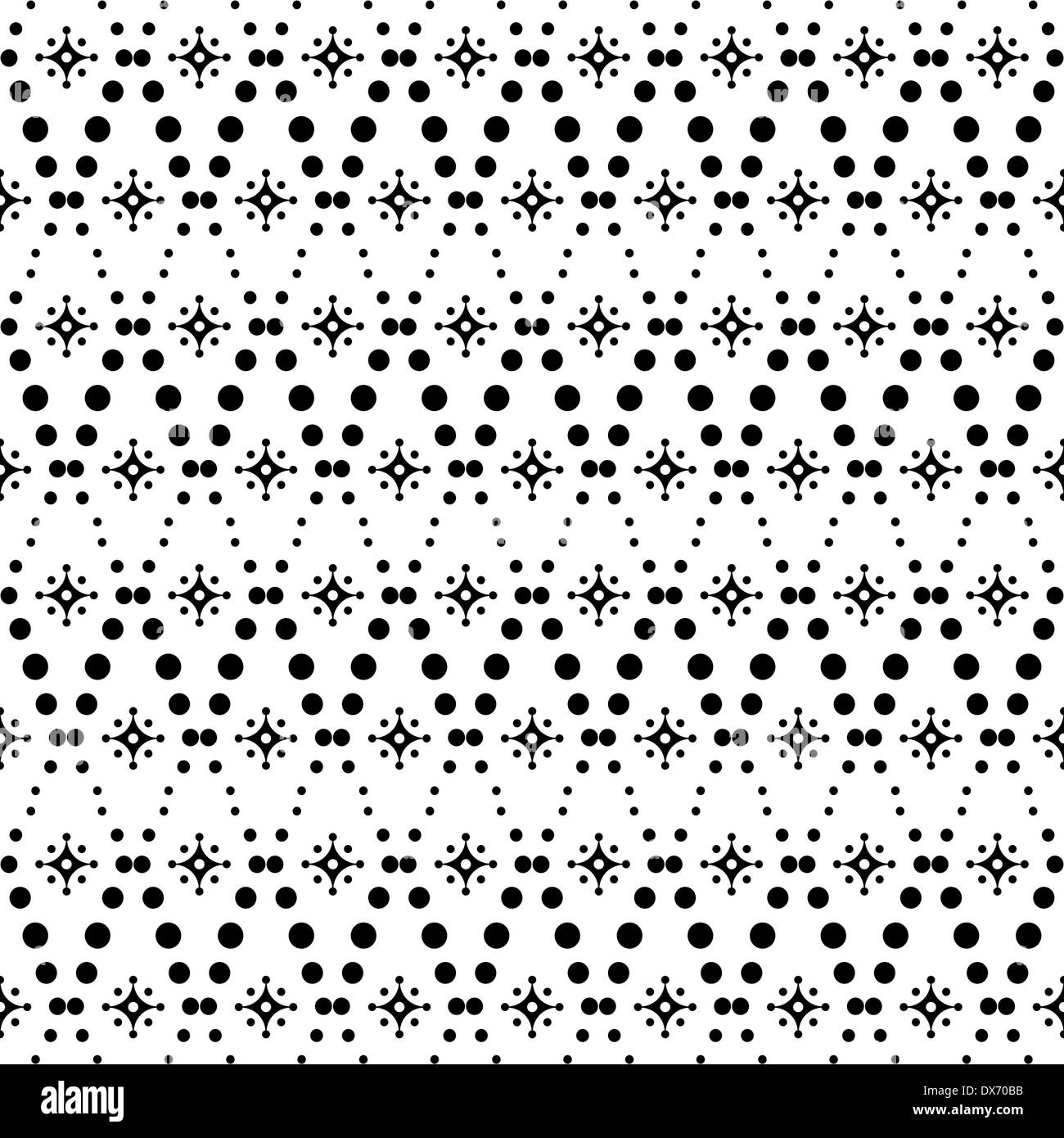 Sfondo di seamless pattern a punti Foto Stock