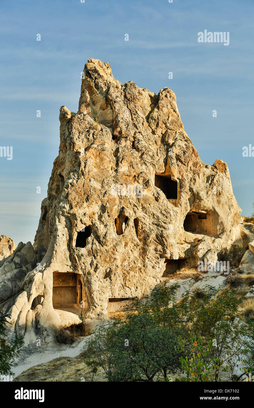 Convento e Monastero, Goreme Open Air Museum, Goreme, Cappadocia, Turchia Foto Stock
