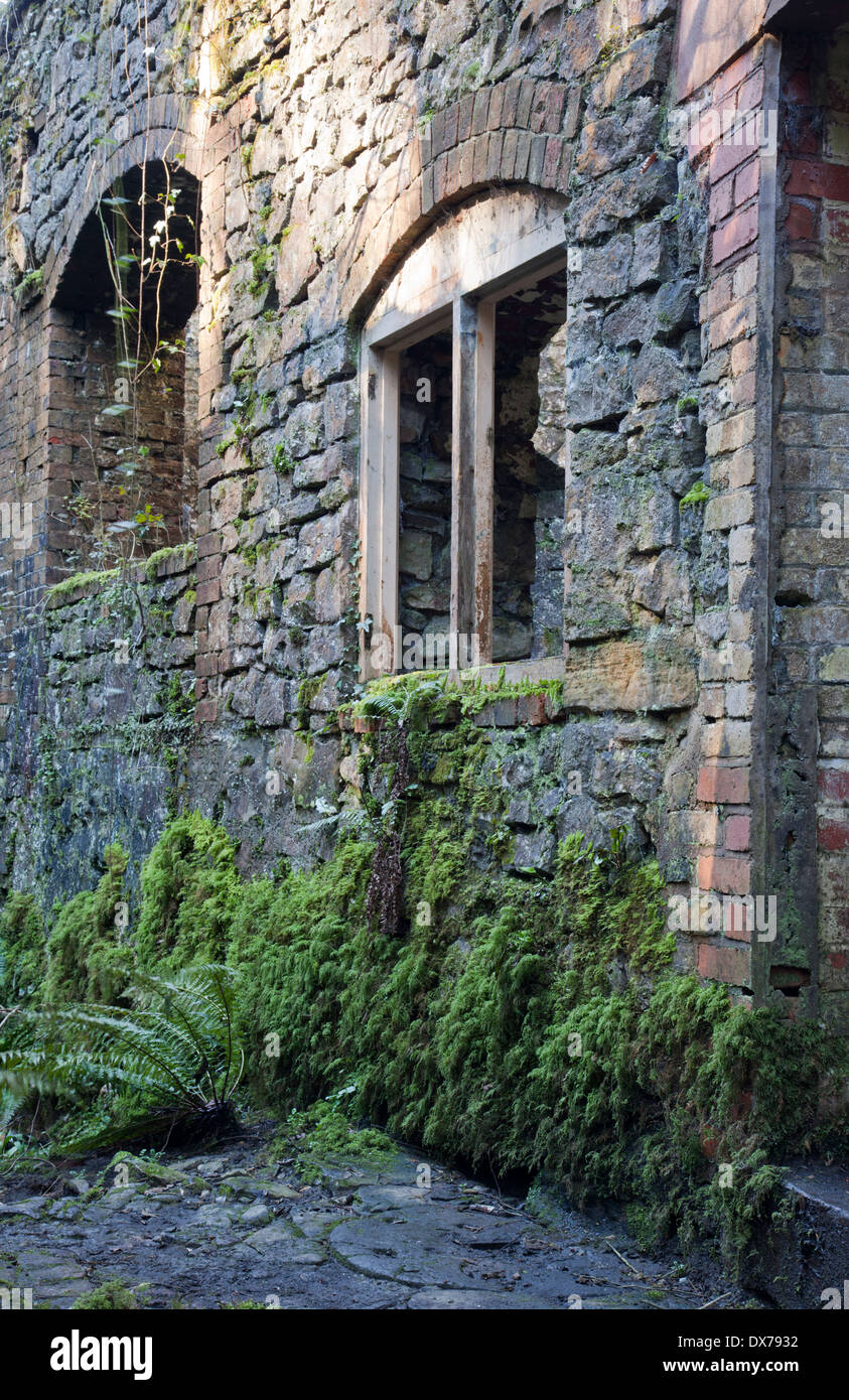 Fussells Old Iron Works, Mells, Somerset, Inghilterra, Regno Unito Foto Stock