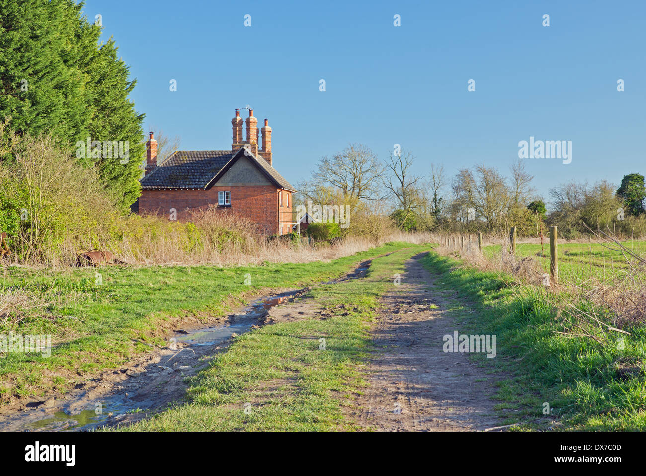 Casa rurale in Lane Stoke Bruerne Northamptonshire Foto Stock