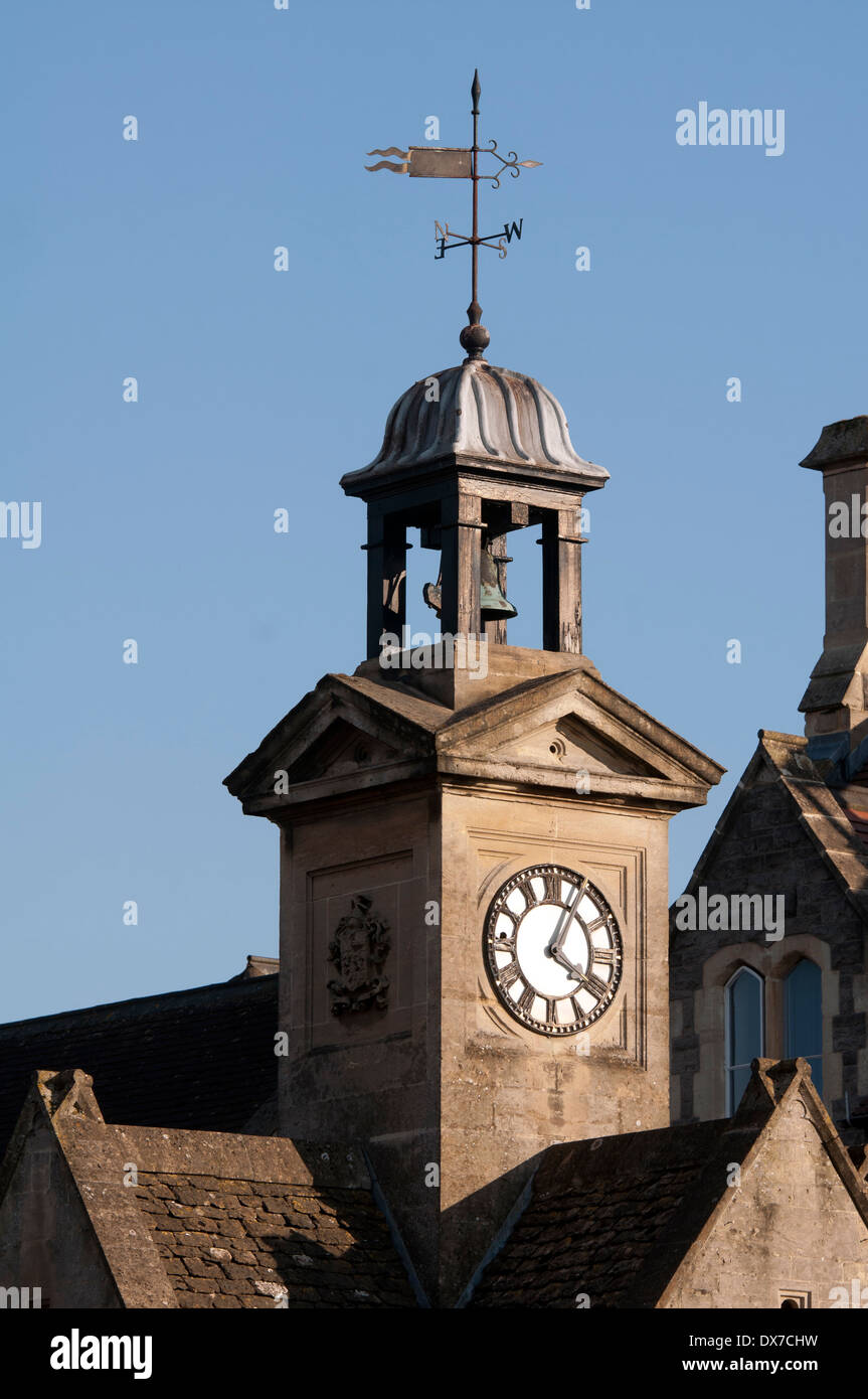 La Torre dell'Orologio, Chipping Sodbury, Gloucestershire, England, Regno Unito Foto Stock