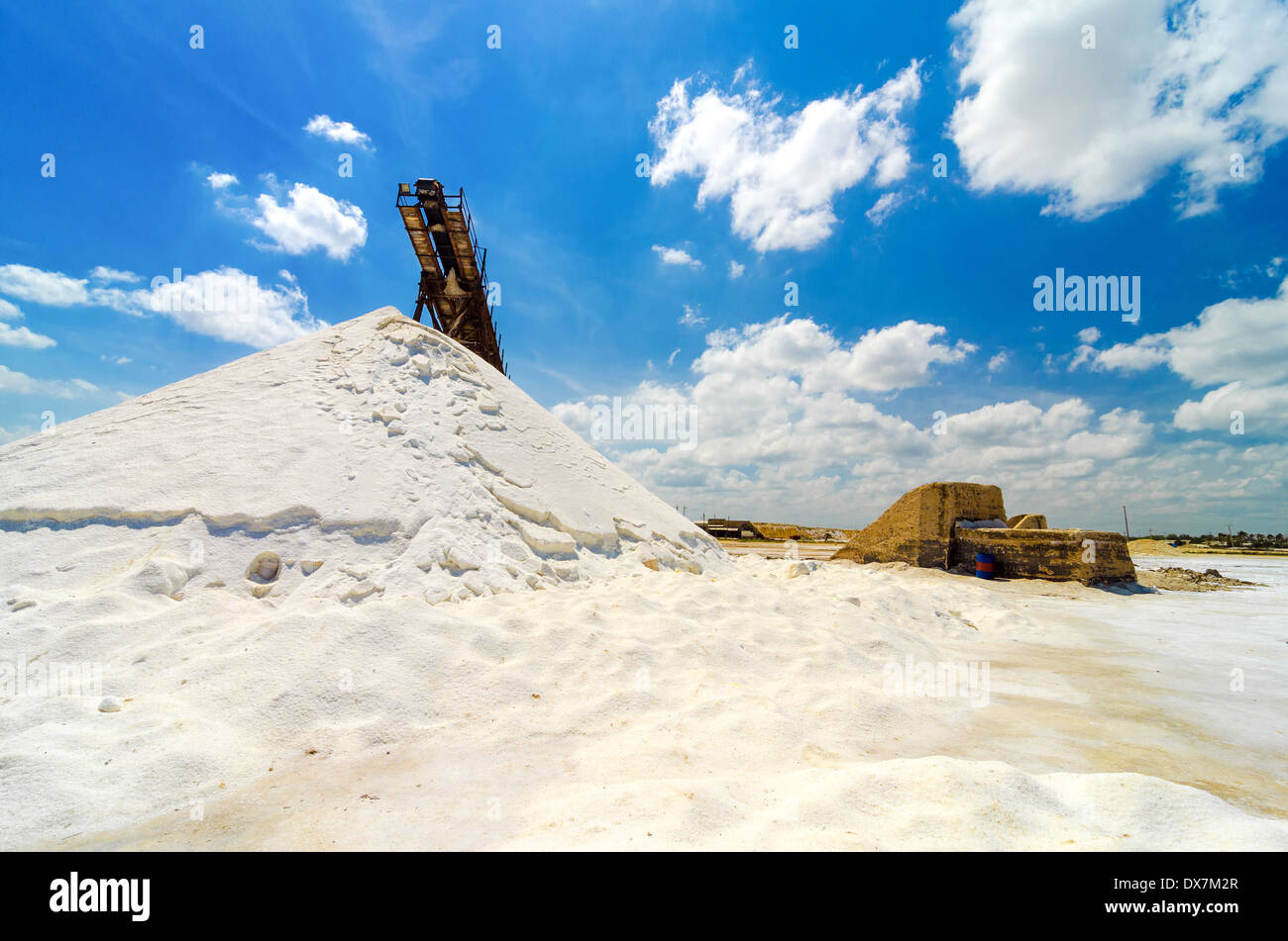 Per la produzione di sale in Manaure in La Guajira, Colombia Foto Stock