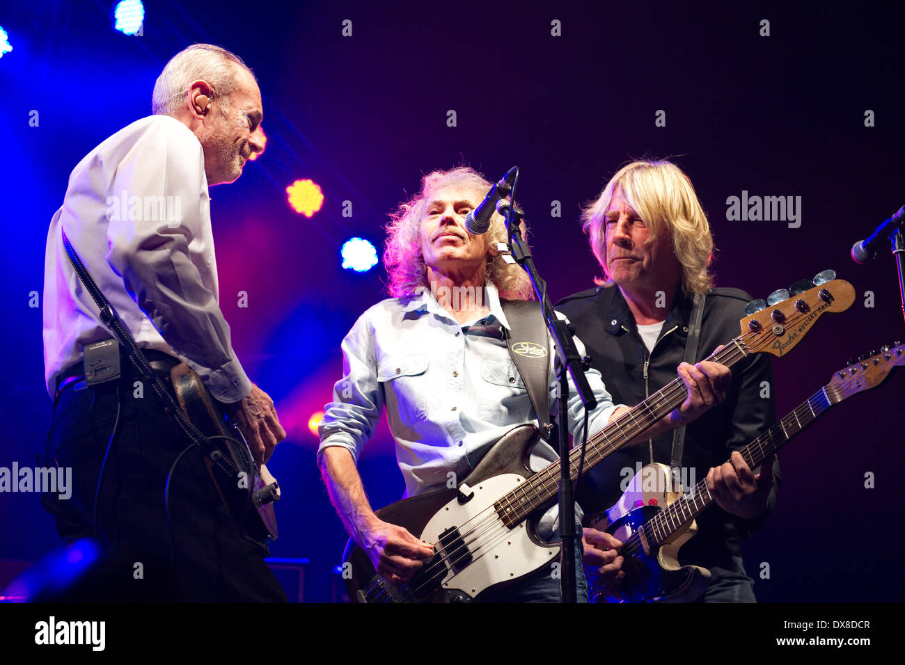 Berlino. Xviii Mar, 2014. Status Quo live in concert 'Il frenetico quattro Reunion Tour' il 18 marzo 2014 a Berlino./picture alliance © dpa/Alamy Live News Foto Stock