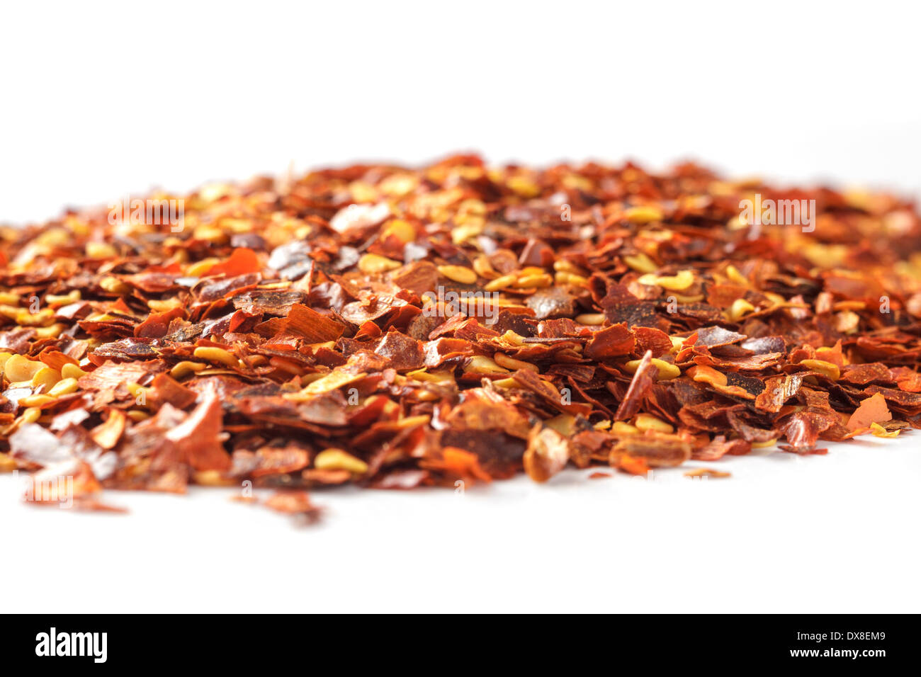 Scaglie di peperoncino Foto Stock