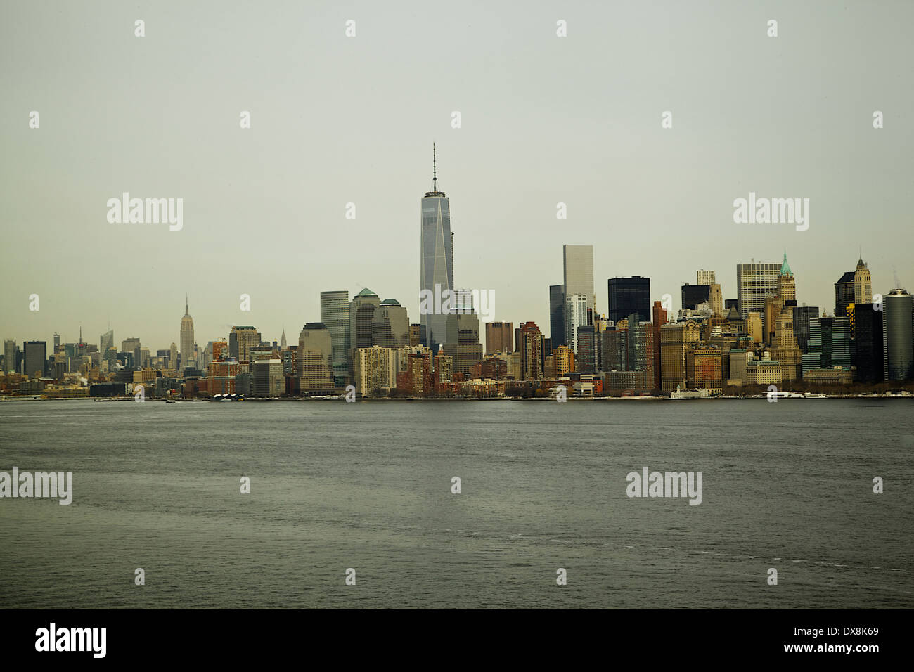 New York Cityscape, skyline Foto Stock