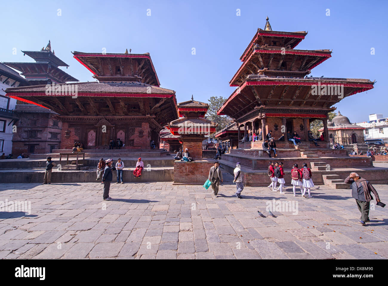 Patan Durbar Square a Kathmandu in Nepal Foto Stock Patan Durbar Square a Kathmandu in Nepal Foto Stock