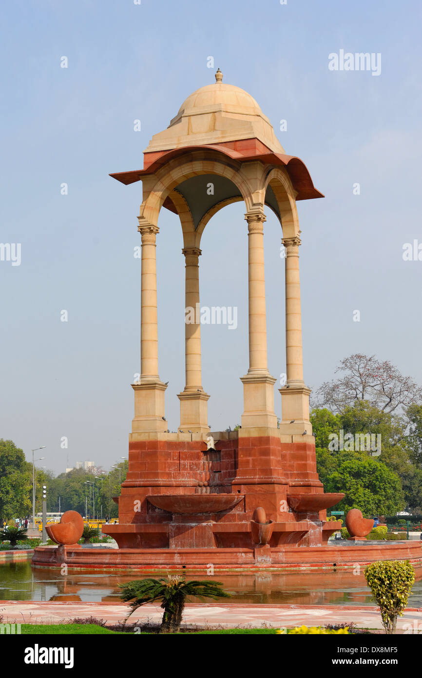 La tettoia vicino India Gate Foto Stock