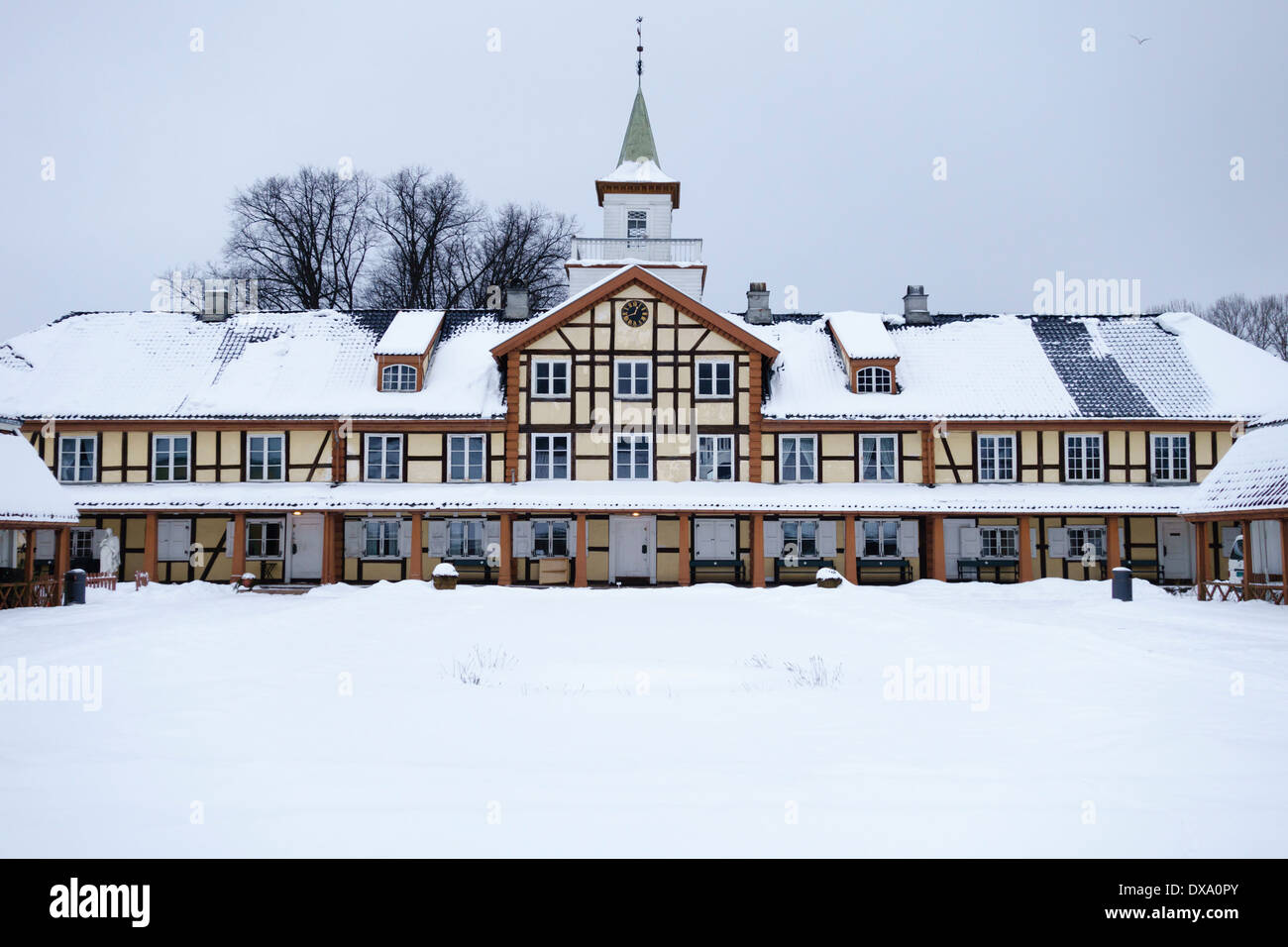 La 18c Frogner Manor, Oslo, Norvegia. Ora parte del Museo di Oslo Foto Stock