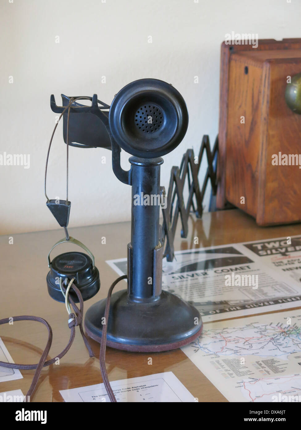 Il centro storico di Venezia deposito dei treni, Venezia, Florida, Stati Uniti d'America Foto Stock