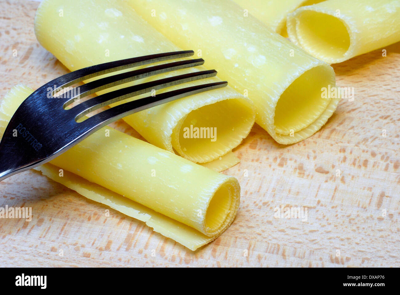 Laminati formaggio bernese Foto Stock