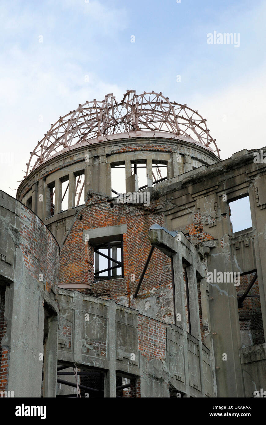 La Cupola della Bomba atomica di Hiroshima Foto Stock