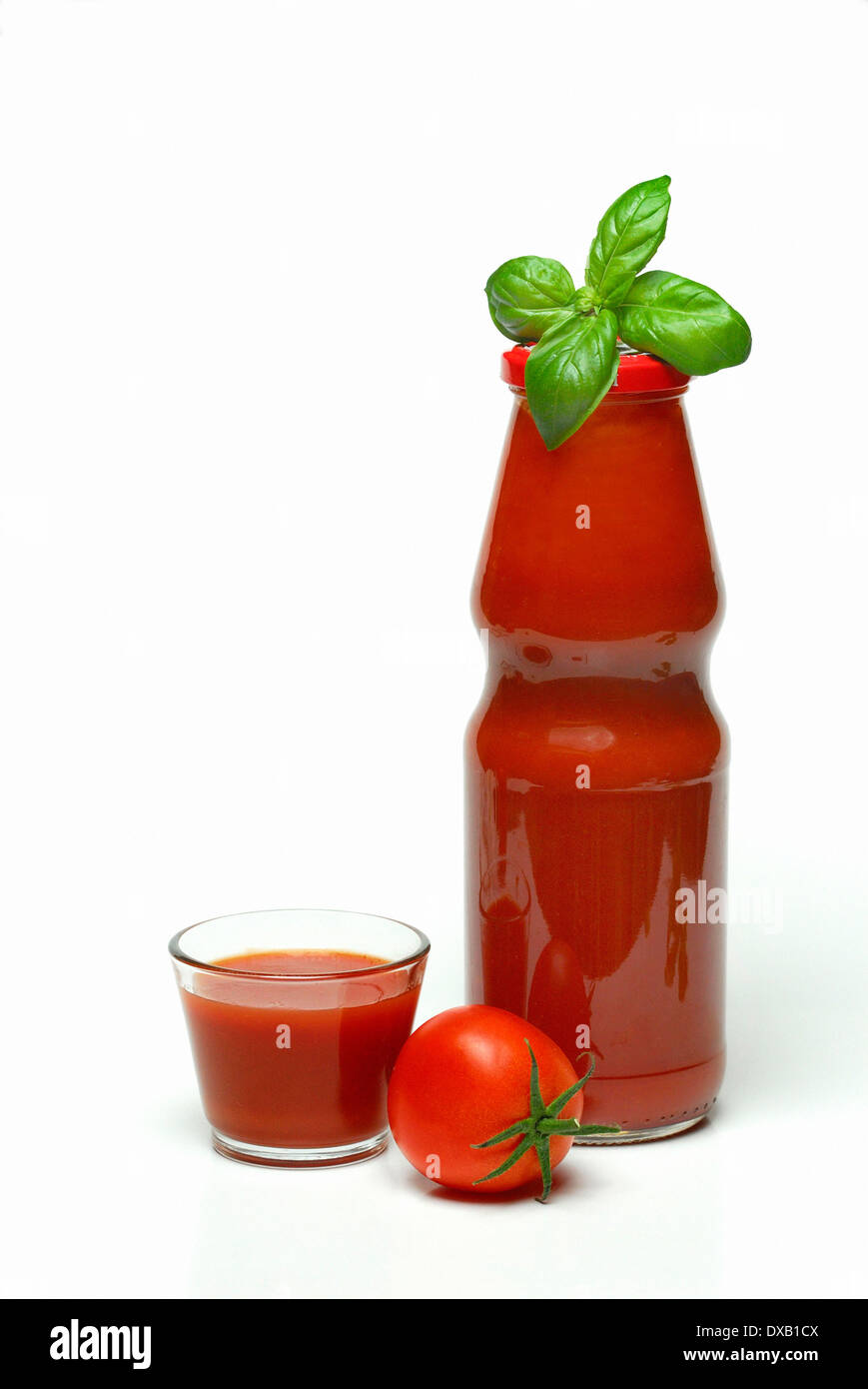 Succo di pomodoro Foto Stock
