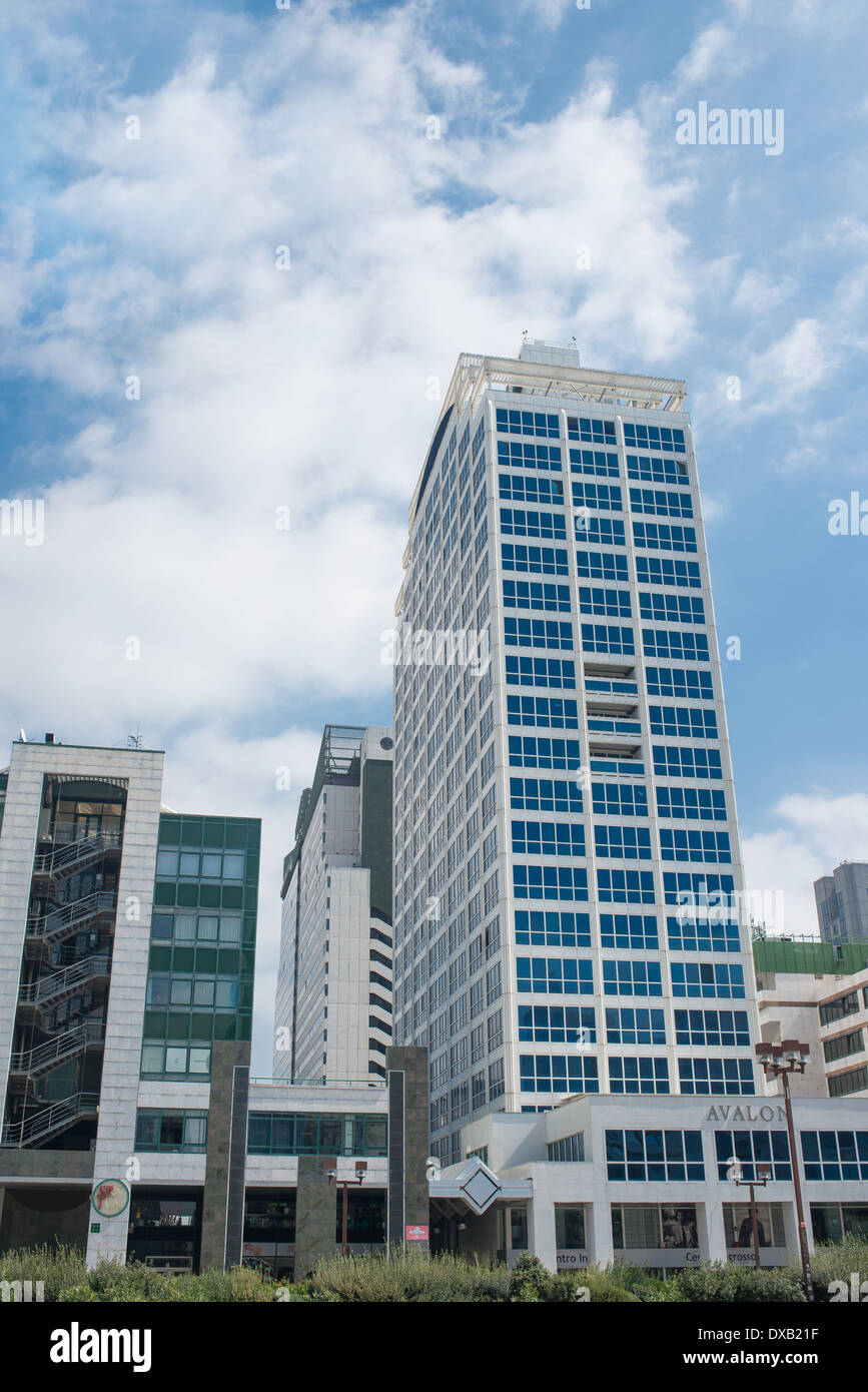 Centro business di Napoli Foto Stock