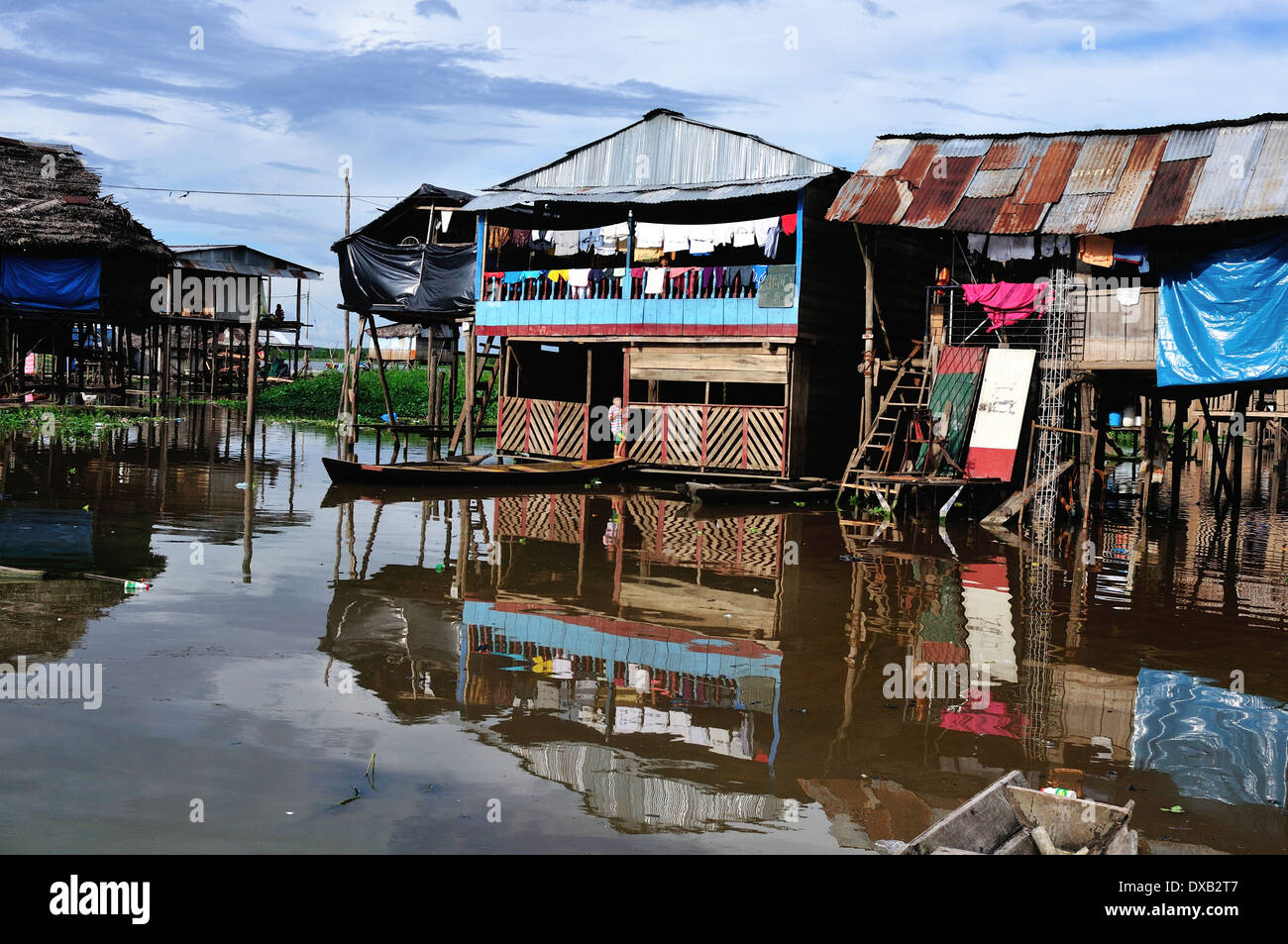 Porto di Belen a Iquitos . Dipartimento di Loreto .PERÙ Foto stock - Alamy