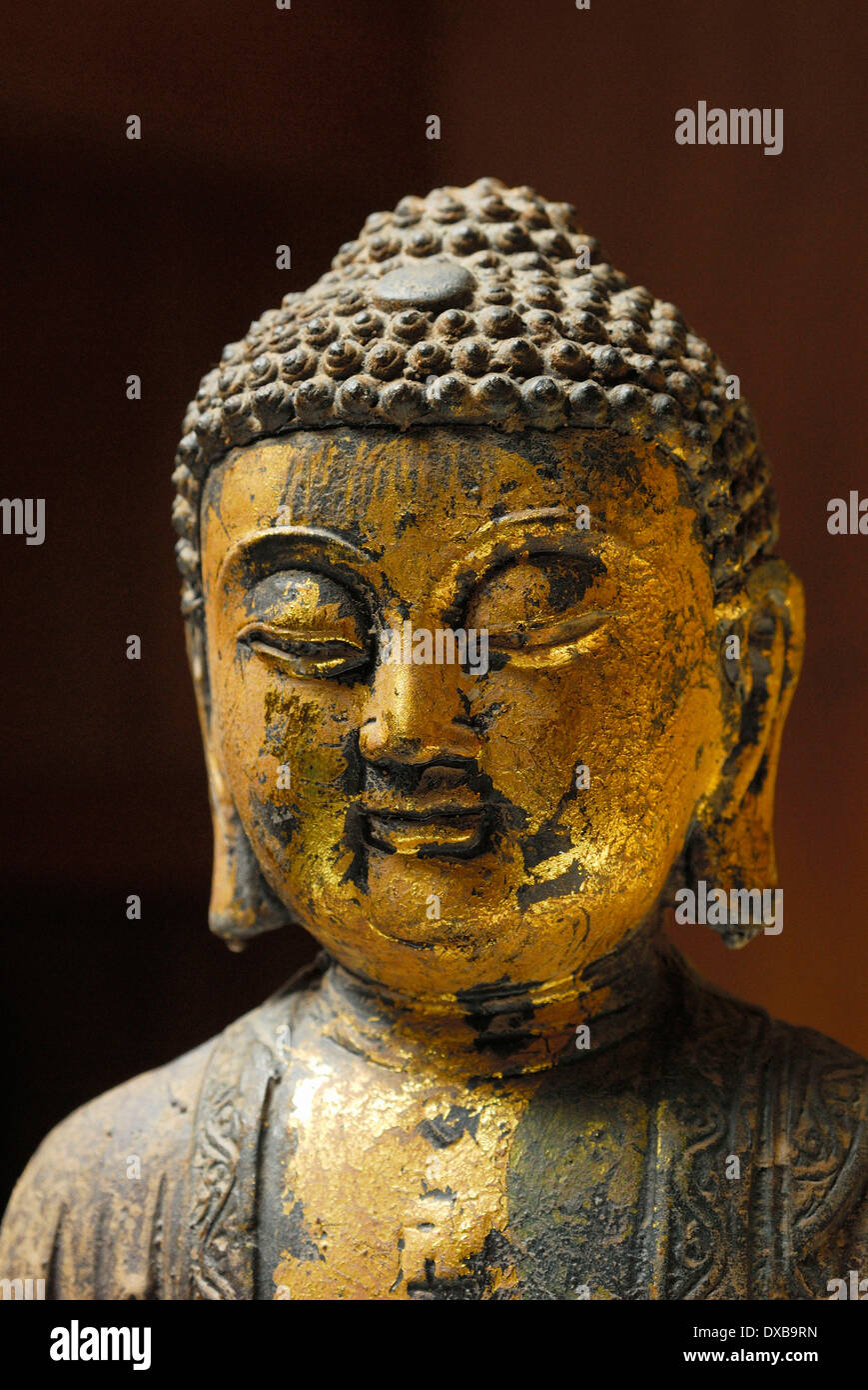 Scultura di Buddha Foto Stock