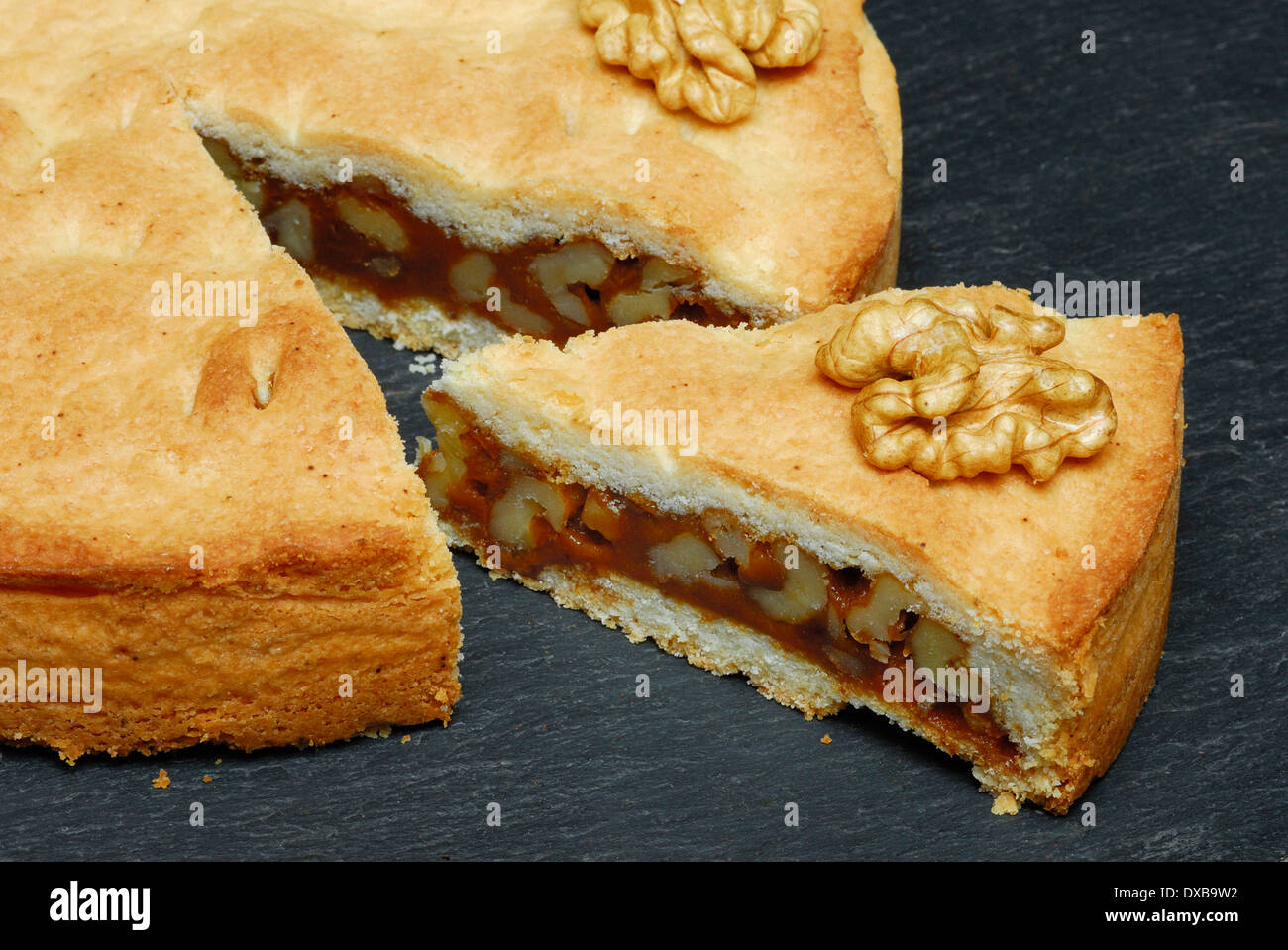 Engadina torta del dado Foto Stock