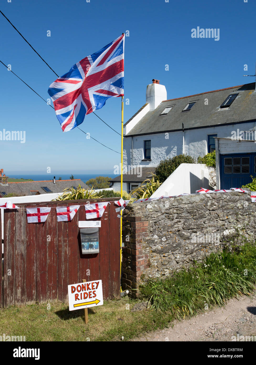 Estate fete o fayre, Est Prawle, South Devon Foto Stock