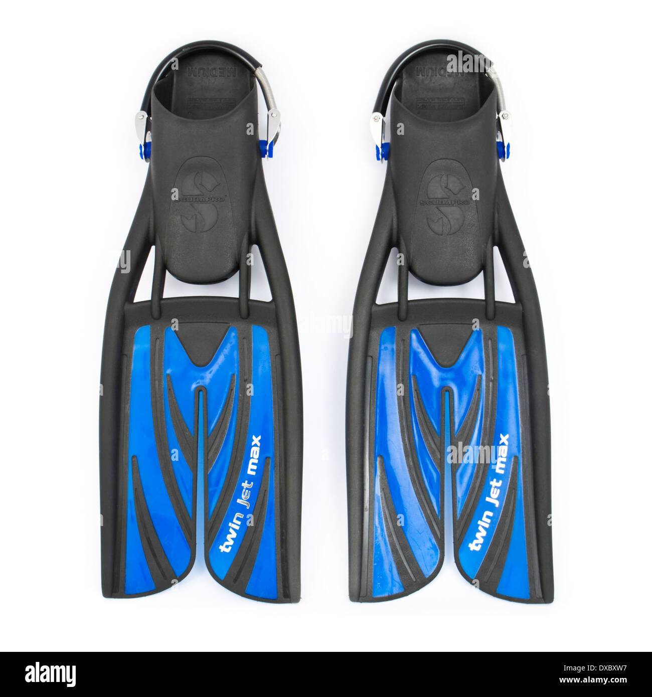 Scubapro Twin Jet Max scuba diving alette Foto Stock